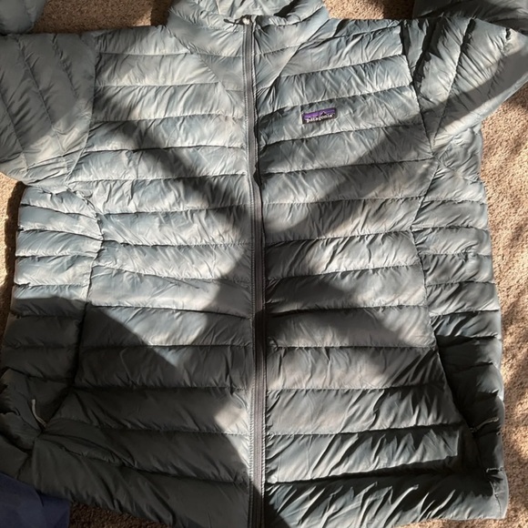 New Patagonia Mens XXL Nouveau Green Down Sweater Coat Jacket NWOT